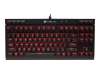 CORSAIR Gaming K63 Compact Mechanical Keyboard Backlit Red LED Cherry MX Red US