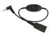 JABRA QD cord to 2.5mm pin plug for Cisco