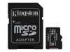 KINGSTON 64GB microSDXC Canvas Select Plus 100R A1 C10 Three Pack + Single ADP