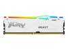 KINGSTON FURY Beast 16GB DIMM 5600MT/s DDR5 CL40 White RGB XMP 