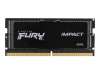 KINGSTON FURY Impact 16GB 6000MT/s DDR5 CL38 SODIMM XMP