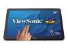 Монитор VIEWSONIC TD2430 24inch FHD 1920x1080 VA 10-Point Multitouch 200nits VGA HDMI DisplayPort 2xUSB speakers bookstand style