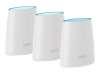 NETGEAR Orbi Whole Home AC2200 tri-band wireless system up to 375 sq. Ft. RBR20 router 2xRBS20 Satellite FastLane3 4K HD gaming