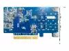 QNAP Dual-port SFP28 25GbE network expansion card low-profile form factor PCIe Gen4 x8