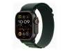 Смартчасовник APPLE Watch Ultra2 v2 Cellular 49mm Black Titanium Case with Dark Green Alpine Loop L