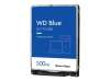 WD Blue Mobile 500GB HDD 5400rpm SATA serial ATA 6Gb/s 128MB cache 2.5inch RoHS compliant intern Bulk