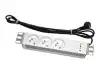 10 mounting 3-way socket panel - type UTE, no switch