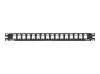 19 16-Port Modular Patch Panel Mini-Com, RoHS complaint