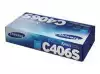 SAMSUNG CLT-C406S/ELS Original Toner Cyan - Kompatibel mit CLP-360/365/365W Xpress C410W CLX-3300/3305/3305W Xpress C460W/C460FW