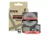 EPSON Matte Tape Red/Black 12mm 8m LK-4RBJ