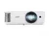 Acer Projector S1286H, DLP, Short Throw, XGA (1024x768), 3500 ANSI Lumens, 20000:1, 3D, HDMI, VGA, RCA, Audio in, Audio out, VGA out, DC Out (5V/1A, USB-A), Speaker 16W, Bluelight Shield, 3.1kg, White