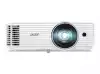 Acer Projector S1386WHn, DLP, Short Throw, WXGA (1280x800), 3600 ANSI Lumens, 20000:1, 3D, HDMI, VGA, LAN, RCA, Audio in, Audio out, VGA out, DC Out (5V/1A, USB-A), Speaker 16W, Bluelight Shield, 3.1kg, White