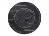 ASUS ROG Cosmic Mat Space-themed With ROG-inspired Elements Jersey Fabric Non-slip Rubber Base Resists Curling