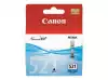 CANON 1LB CLI-521C ink cartridge cyan standard capacity 1-pack blister with alarm