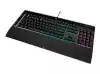 Corsair K55 RGB PRO Gaming Keyboard, Backlit Zoned RGB LED, Rubberdome