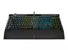 CORSAIR K100 RGB Mechanical Gaming Keyboard Backlit RGB LED CHERRY MX SPEED Black PBT Keycaps