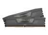 CORSAIR VENGEANCE 32GB 2x16GB DDR5 6000MHz DIMM Unbuffered 36-36-36-76 Std PMIC AMD EXPO Cool Grey Heatspreader Black PCB 1.35V