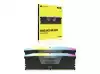 CORSAIR VENGEANCE RGB 32GB 2x16GB DDR5 6000MT/s DIMM Unbuffered 36-44-44-96 Std PMIC XMP 3.0 Black Heatspreader PCB 1.4V