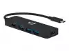 EATON TRIPPLITE USB-C Multiport Adapter - 4K 60 HDMI 3 USB-A Hub Ports 100W PD Charging HDR HDCP 2.2