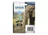 EPSON 5LB 24XL ink cartridge light cyan high capacity 9.8ml 740 pages 1-pack blister without alarm