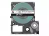 EPSON Matte Tape Clear/White 18mm 8m LK-5TWJ