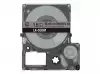EPSON Metallic Tape Silver/Black 18mm 9m LK-5SBM