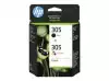 HP 305 2-Pack Tri-color/Black Original Ink Cartridge