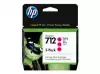 HP 712 Magenta Ink Cartridge 3-Pack