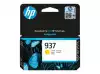 HP 937 Yellow Original Ink Cartridge