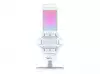 HP HyperX QuadCast S Microphone Stereo Omnidirectional Cardioid Bidirectional modes compatible PC Playstion and Mac White