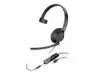 HP Poly Blackwire 5210 Monaural USB-C Headset +3.5mm Plug +USB-C/A Adapter