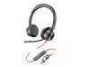 HP Poly Blackwire 8225 Stereo USB-C Headset +USB-C/A Adapter SmartBuy