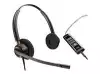 HP Poly EncorePro 525-M EncorePro 500 series headset on-ear wired active noise cancelling USB-A black Certified for Microsoft Team