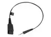 JABRA Headset Cord for Speak 410/510 Jack 3.5mm straight to QD