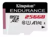 KINGSTON 256GB microSDXC Endurance 95R/45W C10 A1 UHS-I Card Only