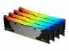 KINGSTON 32GB 3600MT/s DDR4 CL16 DIMM Kit of 4 FURY Renegade RGB