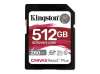 KINGSTON 512GB Canvas React Plus SDXC UHS-II 280R/150W U3 V60 for Full HD/4K