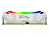 KINGSTON FURY Renegade 16GB DIMM DDR5 7200MT/s DDR5 CL38 RGB White XMP