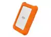 LACIE RUGGED Secure 2TB 2.5inch USB-C USB3.1 Drop crush and rain resistant for all terrain use orange