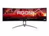 Монитор AOC AG493UCX 49inch VA Super UltraWide 5120x1440 32:9 550nits 120Hz 3000:1 1ms 2xHDMI 2xDP 3xUSB Black