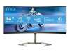 Монитор PHILIPS 34M1C5500VA/00 34inch WQHD Gaming HDMI DP USB
