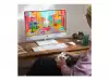 Настолен Компютър HP Pavilion All-In-One Intel Core i7-13700T 27inch FHD Glossy IPS Touch 16GB RAM 1TB SSD FREE DOS Snowflake White (BG)