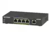 NETGEAR GS305P 5-Port Gigabit PoE Unmanaged Switch with 4 PoE ports desktop metal housing fanless PoE budget 63W