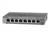 NETGEAR ProSafe Smart Managed Plus Switch - GS108Ev3 - 8-port Gigabit 10/100/1000 Mbps - Desktop - fanless