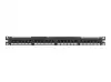 PANDUIT 19 24 port 1U NetKey Category 5e preloaded 110 style punchdown patch panel Ro