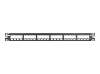 PANDUIT 19 24-Port Modular Patch Panel Mini-Com RoHS complaint