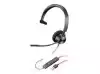 POLY Blackwire 3310 BW3310-M MICROSOFT TEAMS CERTIFIED USB-A MONO USB HEADSET