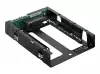 QNAP 3.5inch SATA to dual 2.5inch SATA drive adapter up to 9.5mm 2.5inch drive height support HW RAID 0/1 JBOD Individual disk modes