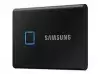 Samsung Portable SSD T7 Touch 1TB, USB 3.2, Fingerprint, Read 1050 MB/s Write 1000 MB/s, Black