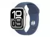 Смартчасовник APPLE Watch S10 GPS 42mm Silver Alu Case with Denim Sport Band ML